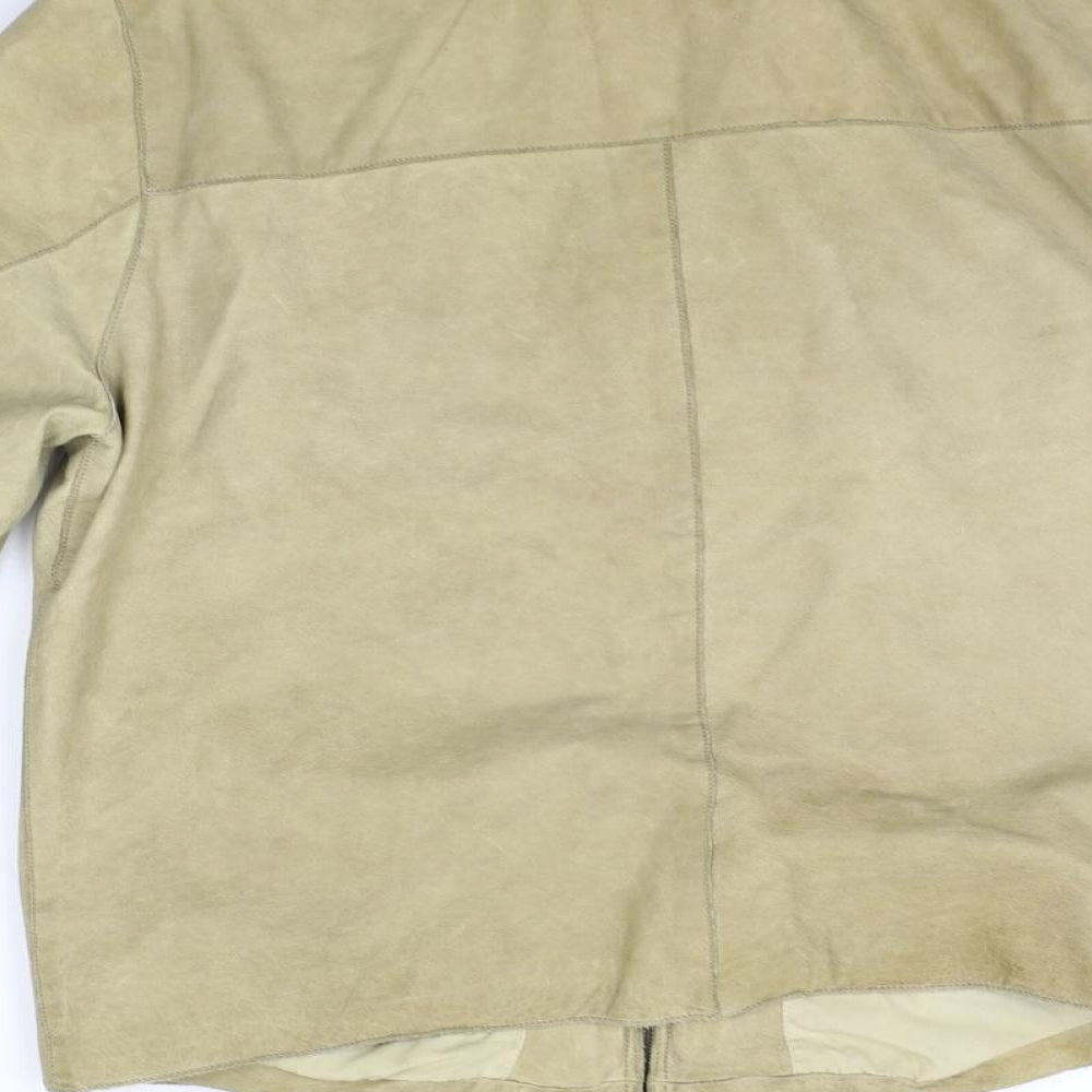 ZARA JEANS Mens Beige   Jacket Coat Size XL  - washable mark