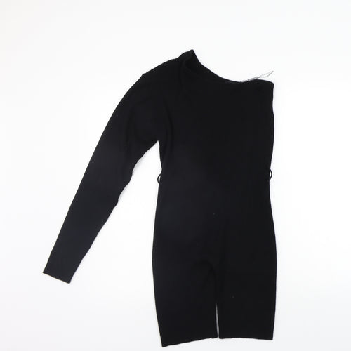 PRETTYLITTLETHING Womens Black   Jumpsuit One-Piece Size L