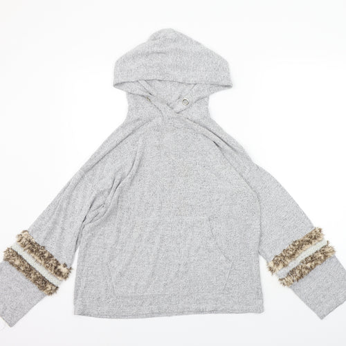 River Island Womens Grey   Pullover Jumper Size M
