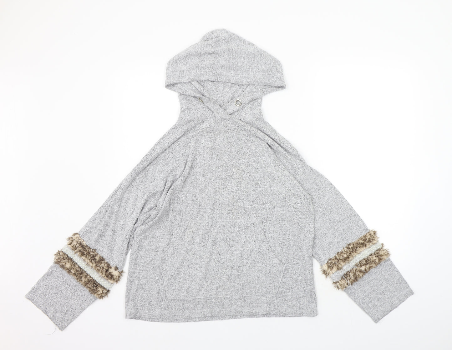 River Island Womens Grey   Pullover Jumper Size M