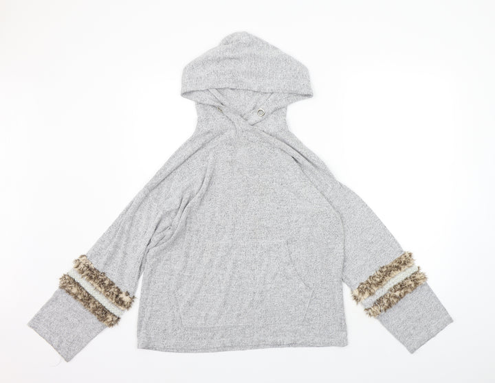 River Island Womens Grey   Pullover Jumper Size M