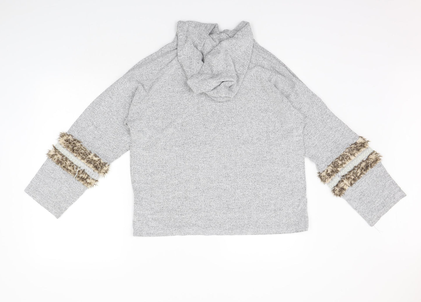 River Island Womens Grey   Pullover Jumper Size M