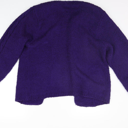 Duke Womens Purple   Cardigan Jumper Size L