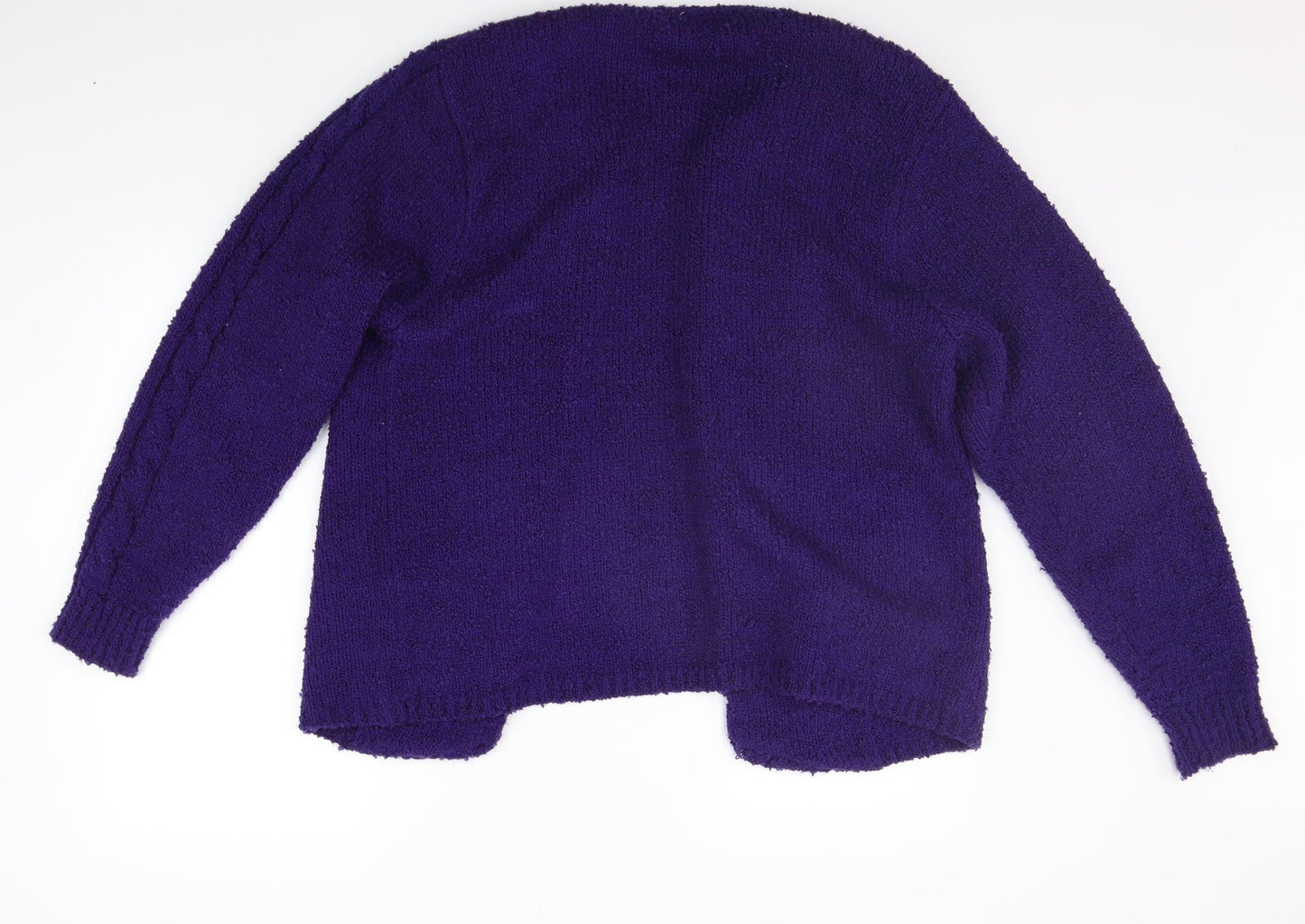 Duke Womens Purple   Cardigan Jumper Size L