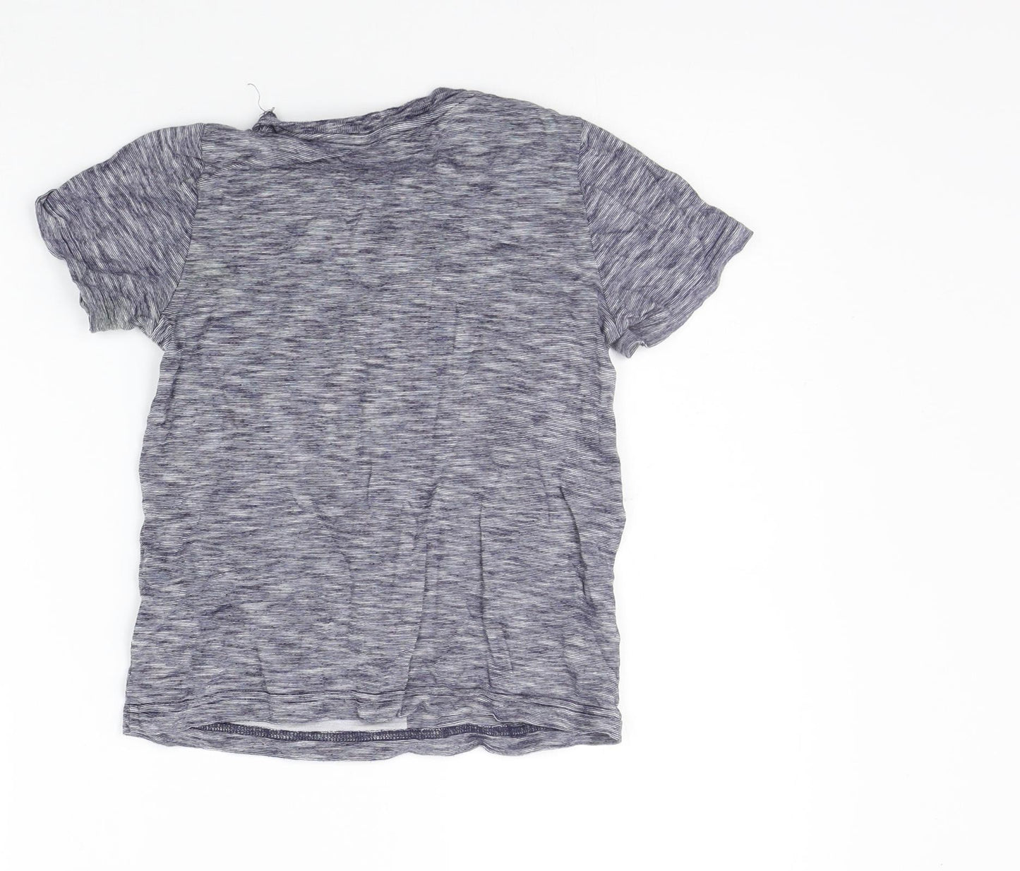 Nutmeg Boys Grey   Basic T-Shirt Size 4-5 Years  - washable mark dinosaur