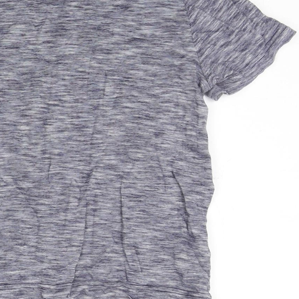 Nutmeg Boys Grey   Basic T-Shirt Size 4-5 Years  - washable mark dinosaur