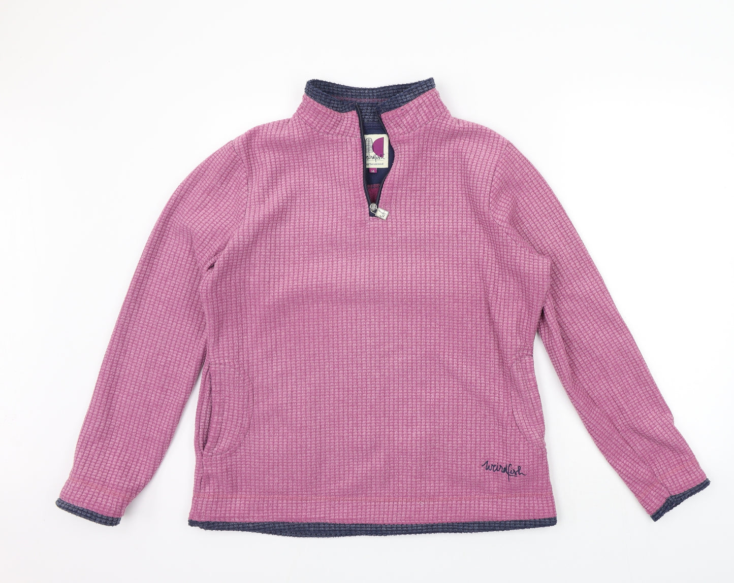 werid fish Womens Pink   Pullover Jumper Size 14