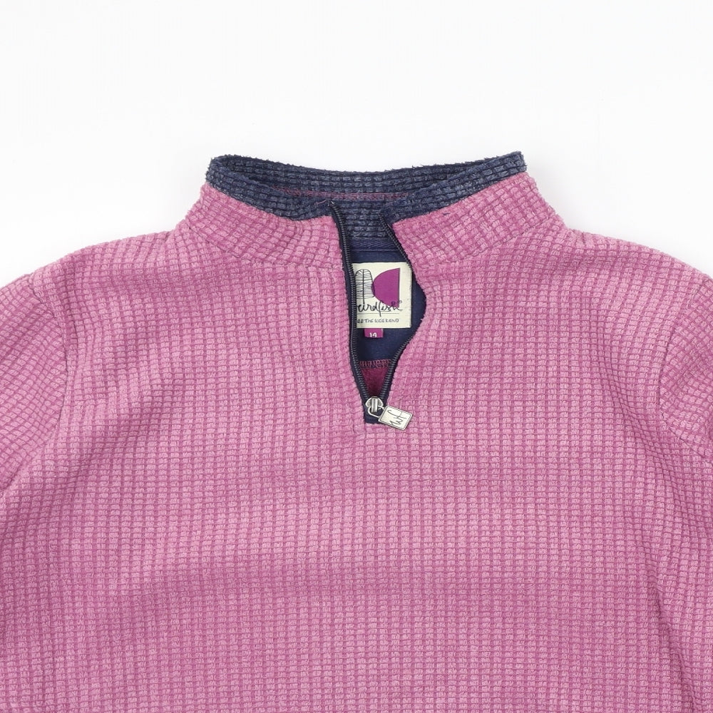 werid fish Womens Pink   Pullover Jumper Size 14