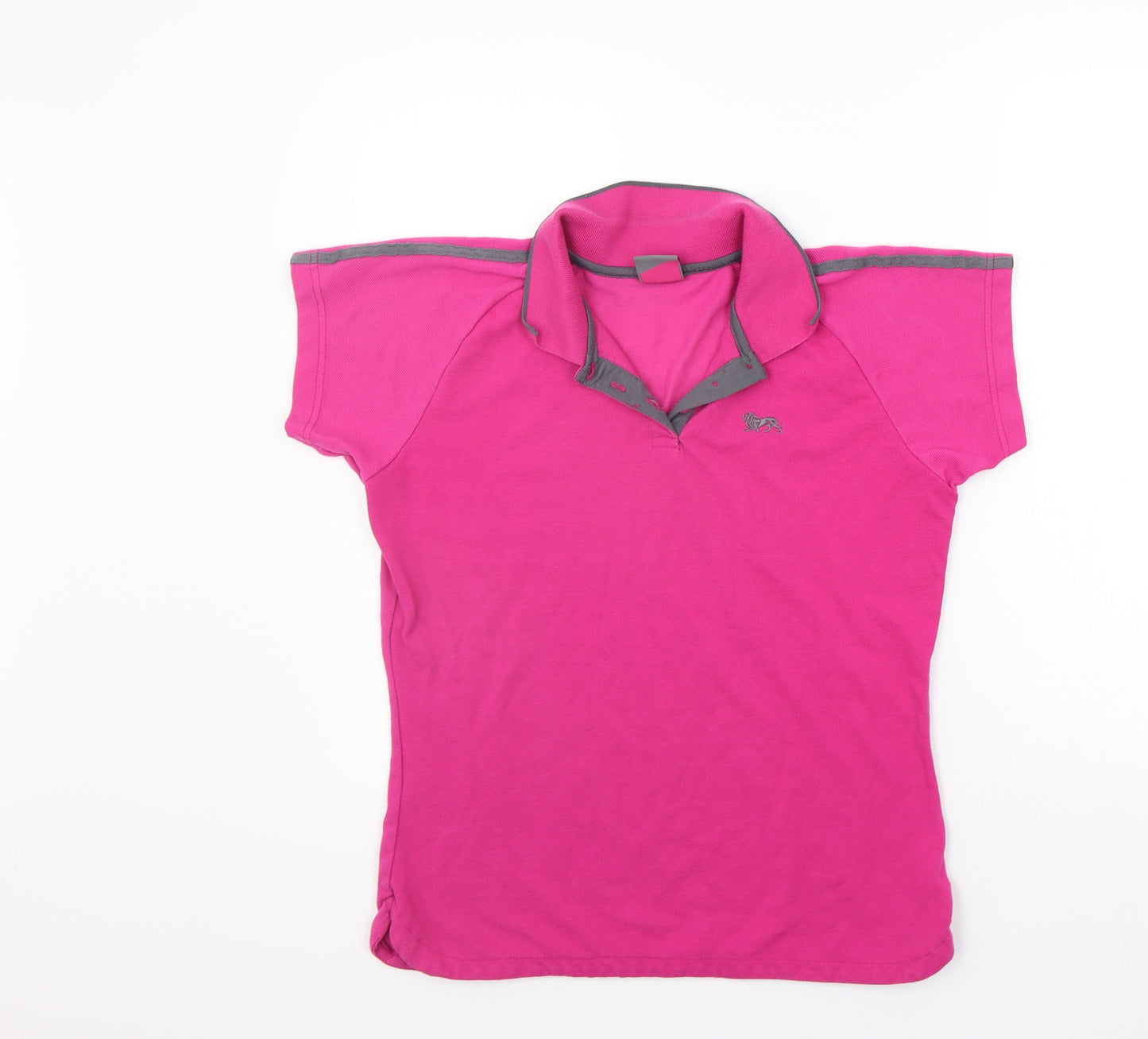 Lonsdale Womens Pink   Basic Polo Size 14