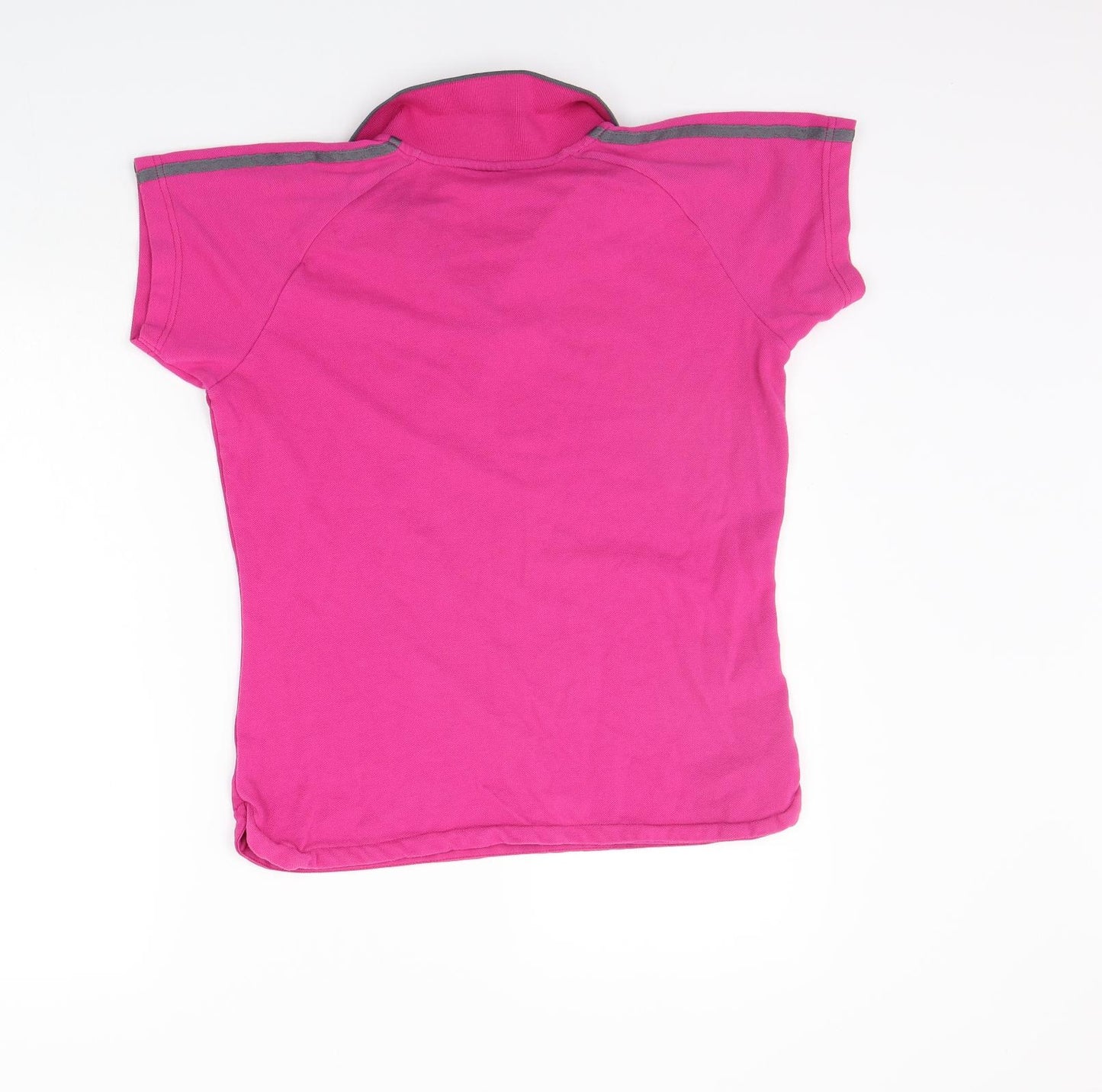 Lonsdale Womens Pink   Basic Polo Size 14
