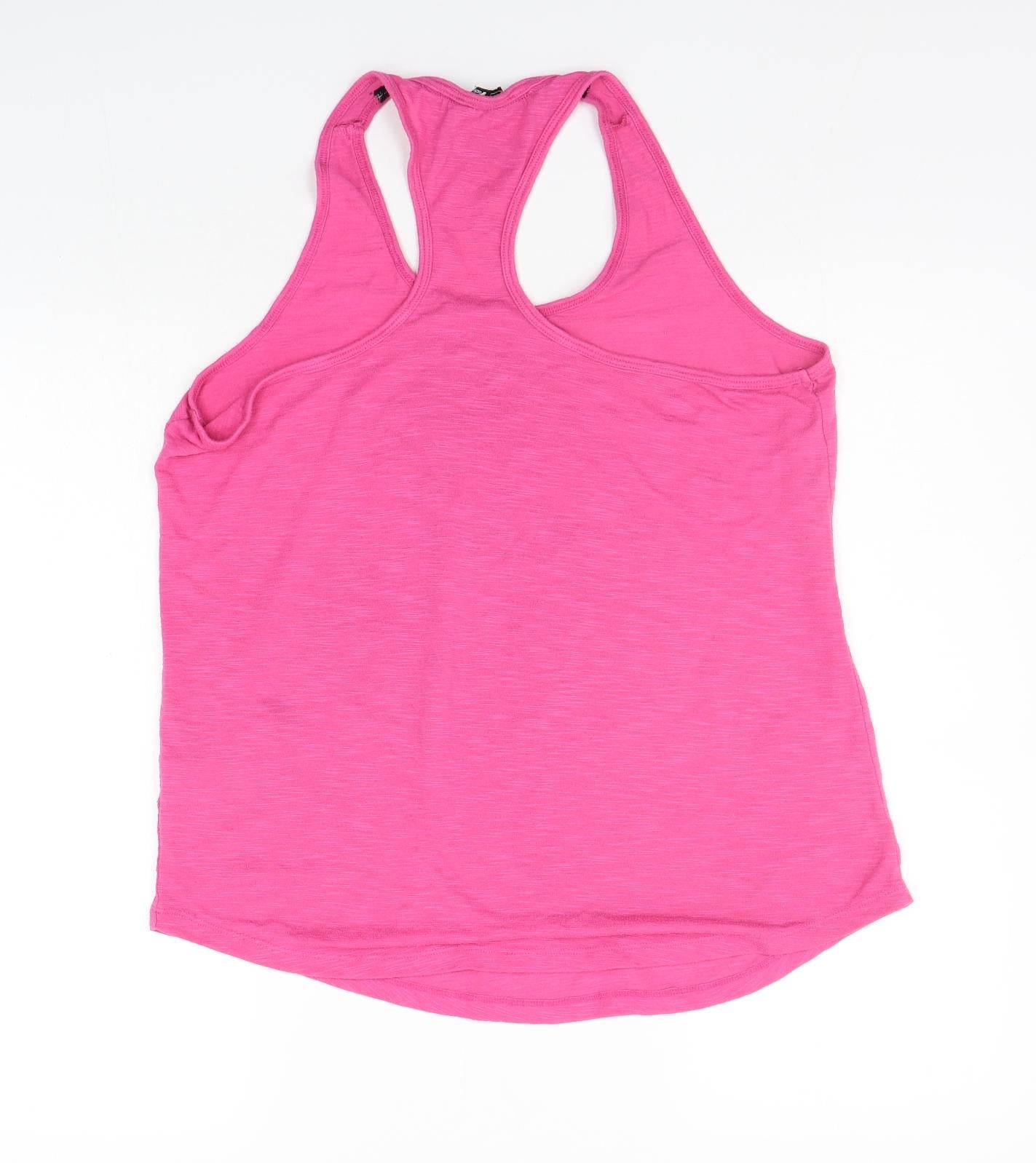 F&F Womens Pink   Basic Tank Size 14