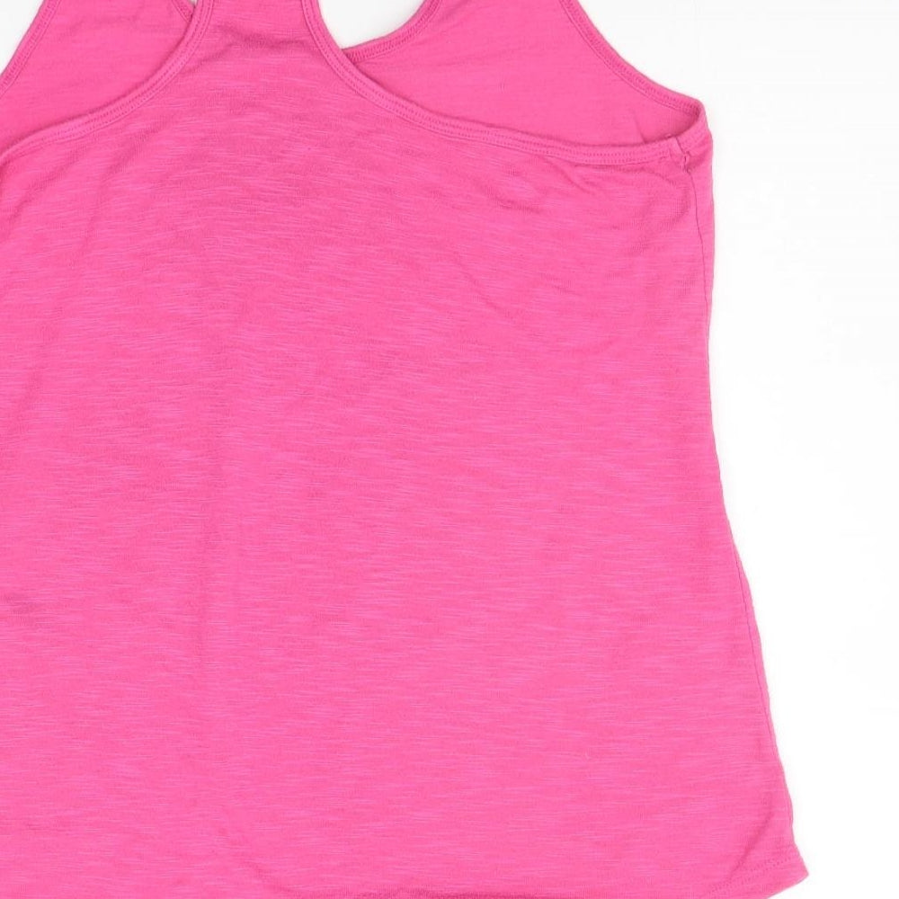 F&F Womens Pink   Basic Tank Size 14