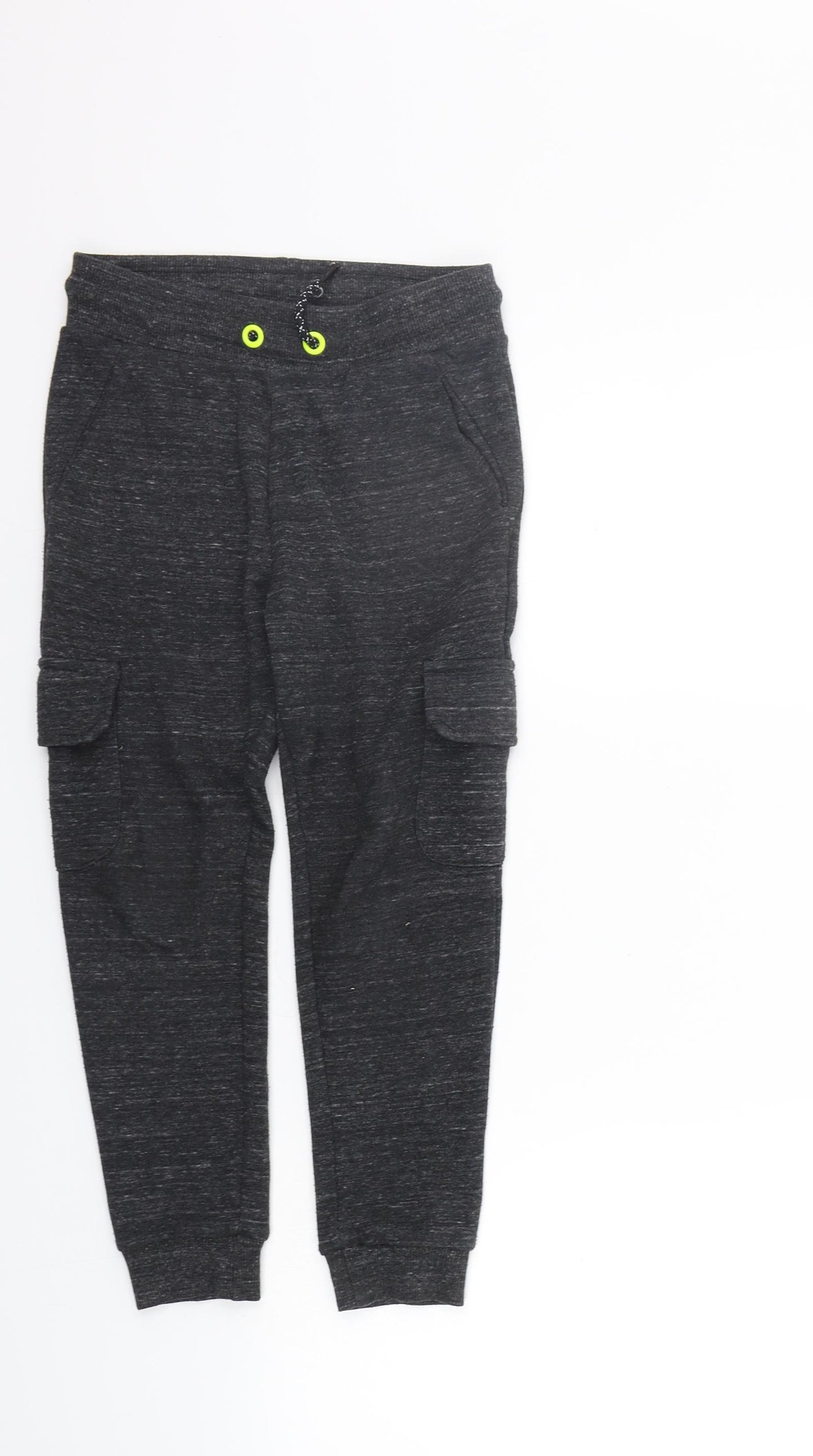 F&F Boys Grey   Jogger Trousers Size 7-8 Years