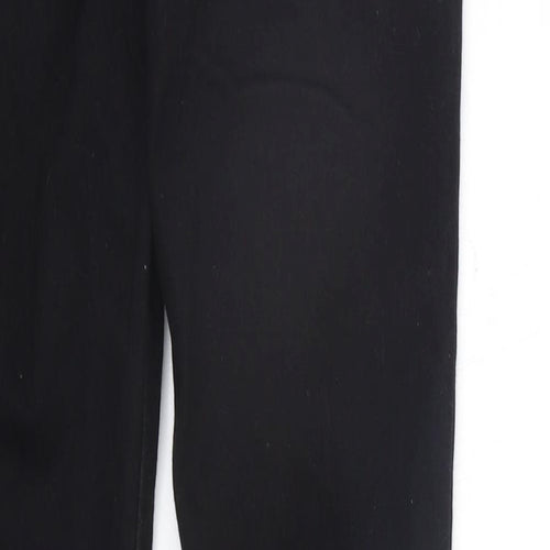 deniem co Womens Black   Straight Jeans Size 12 L28 in
