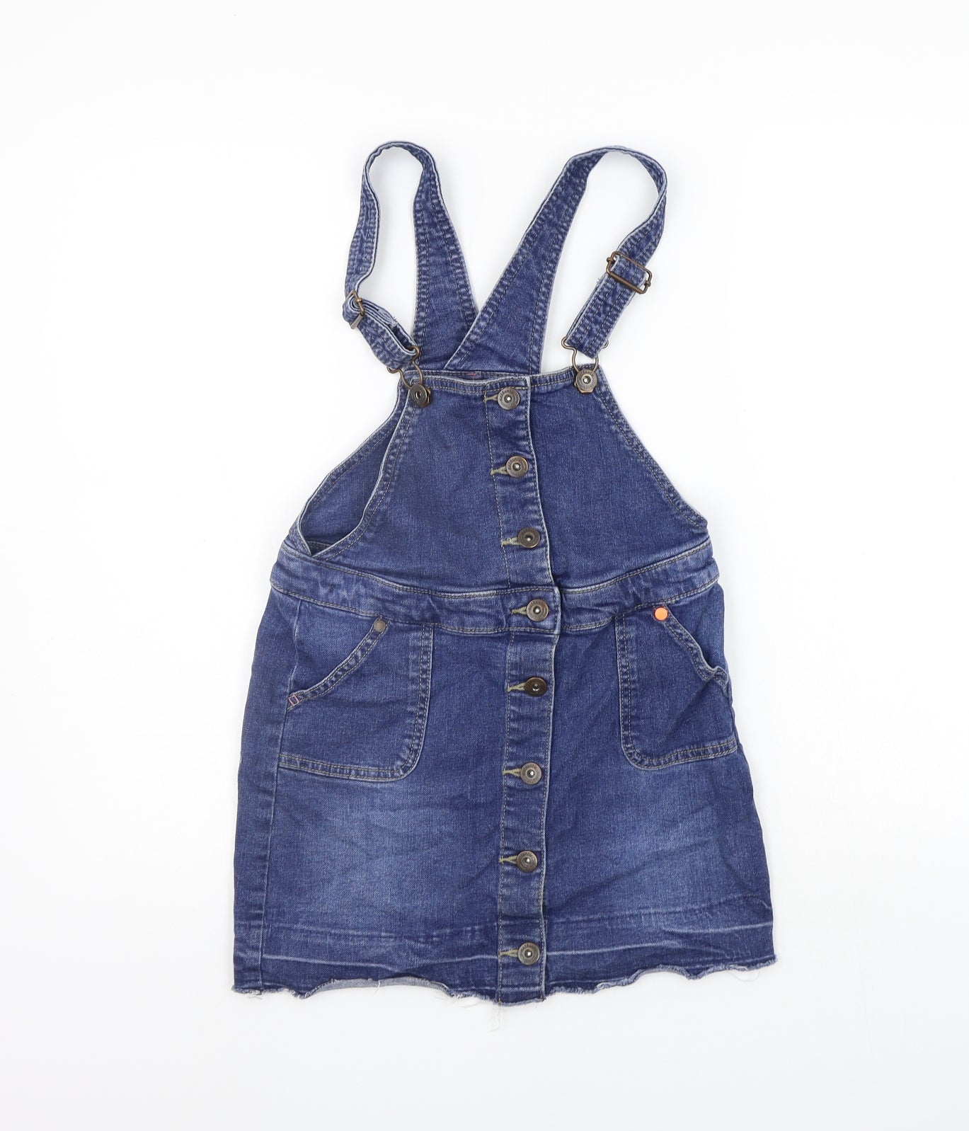 NEXT Girls Blue   Dungaree One-Piece Size 10 Years