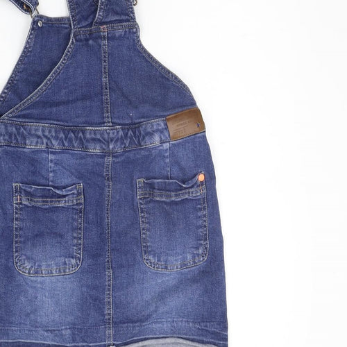 NEXT Girls Blue   Dungaree One-Piece Size 10 Years