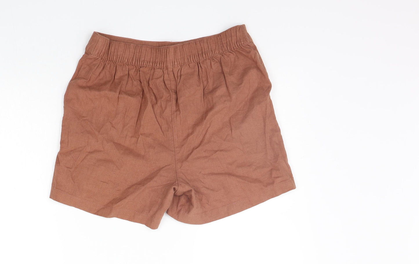 Peacocks Womens Brown   Chino Shorts Size 8