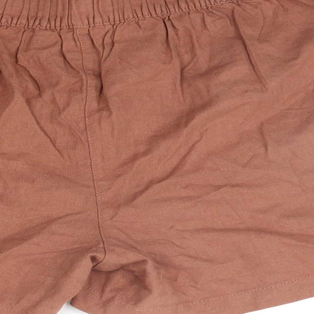 Peacocks Womens Brown   Chino Shorts Size 8