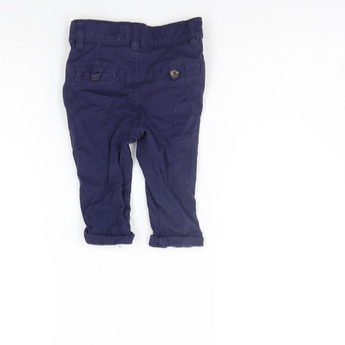 deniem co Boys Blue   Jogger Trousers Size 6-9 Months