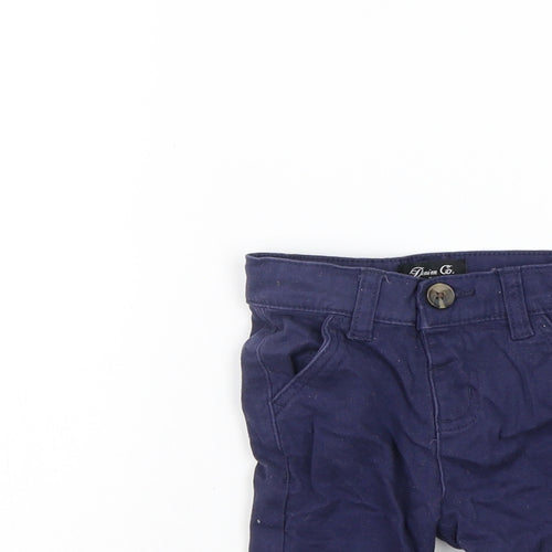 deniem co Boys Blue   Jogger Trousers Size 6-9 Months