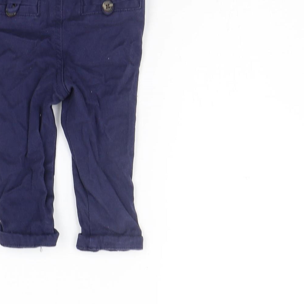 deniem co Boys Blue   Jogger Trousers Size 6-9 Months