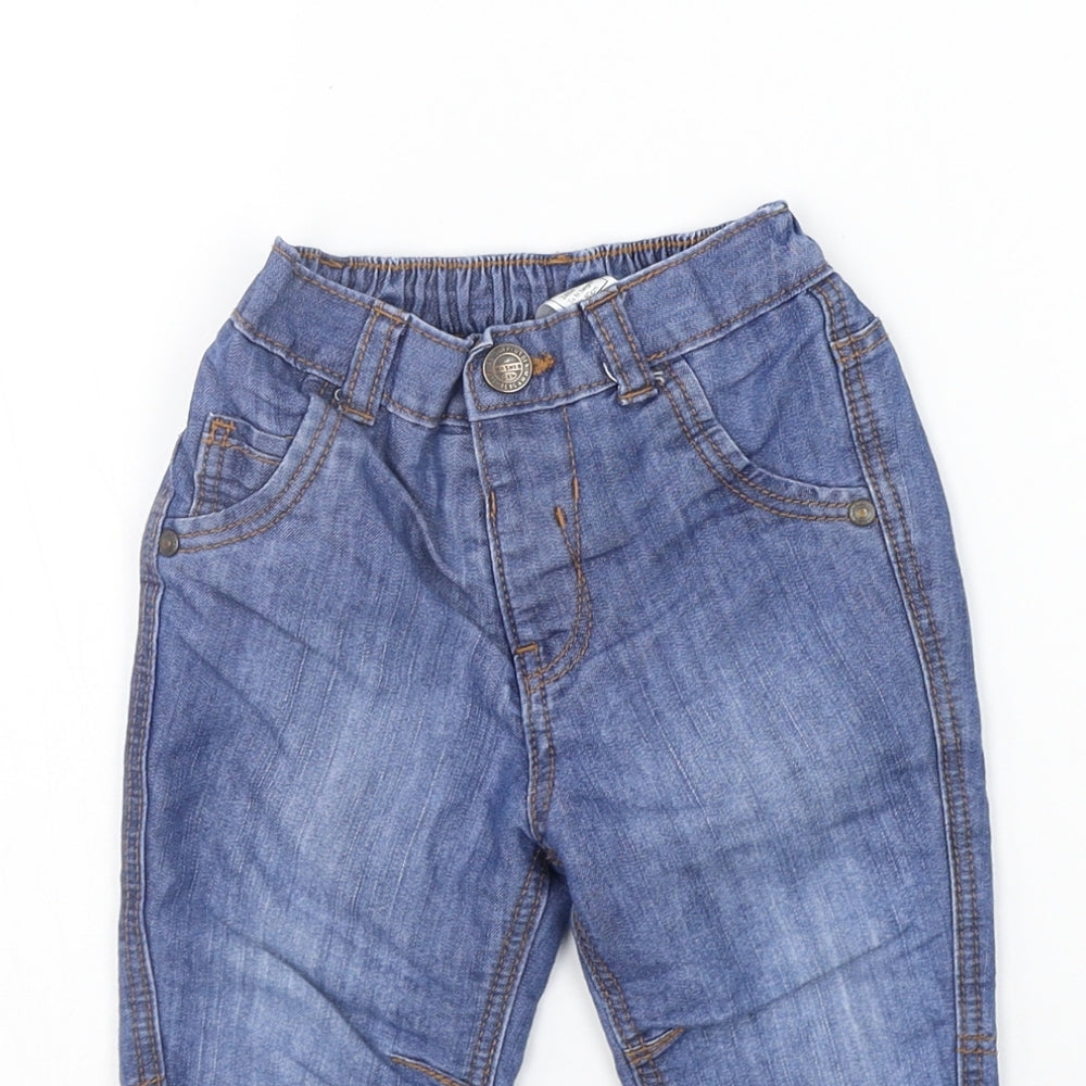 George Girls Blue   Jogger Jeans Size 9-12 Months