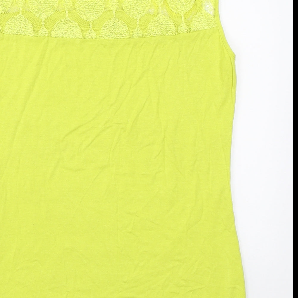 Principles Womens Green   Basic Tank Size 10