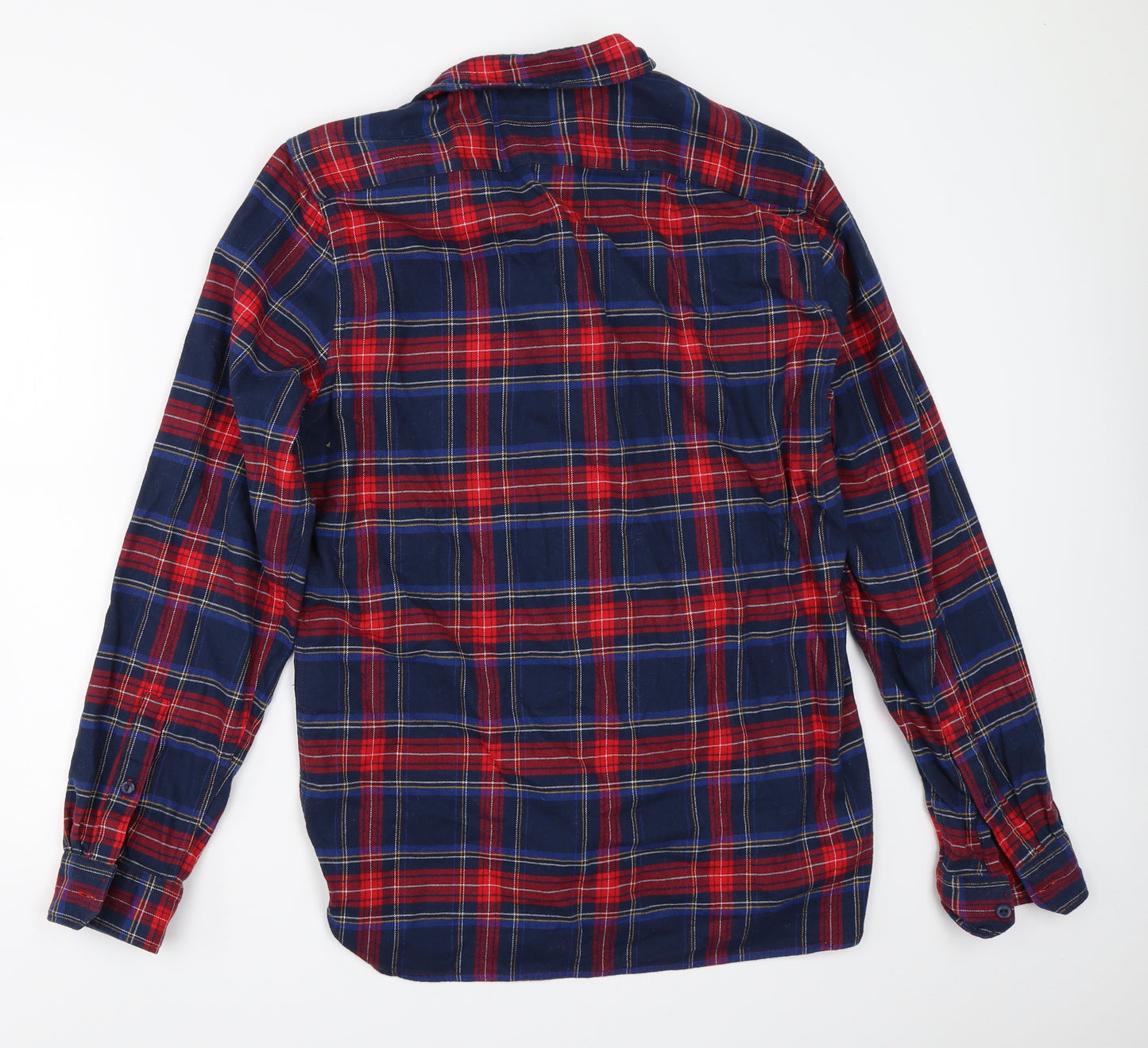 Levi's Mens Blue Check   Button-Up Size L