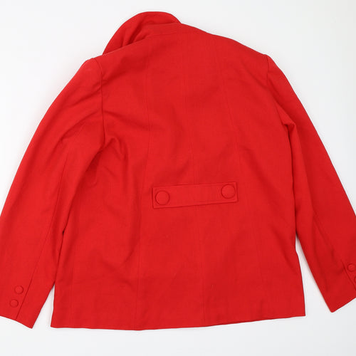 Wardrobe Womens Red   Jacket Coat Size 14