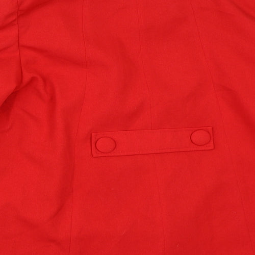 Wardrobe Womens Red   Jacket Coat Size 14