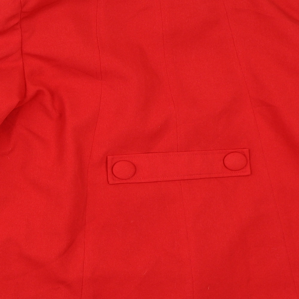 Wardrobe Womens Red   Jacket Coat Size 14