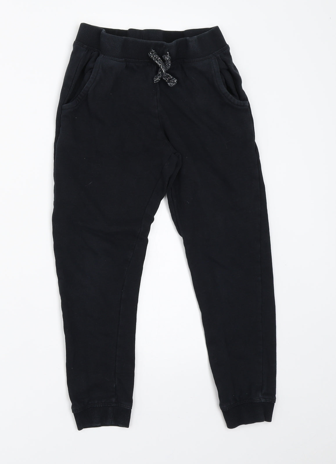 Pep&Co Girls Black   Jogger Trousers Size 8-9 Years