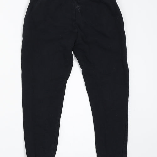 Pep&Co Girls Black   Jogger Trousers Size 8-9 Years