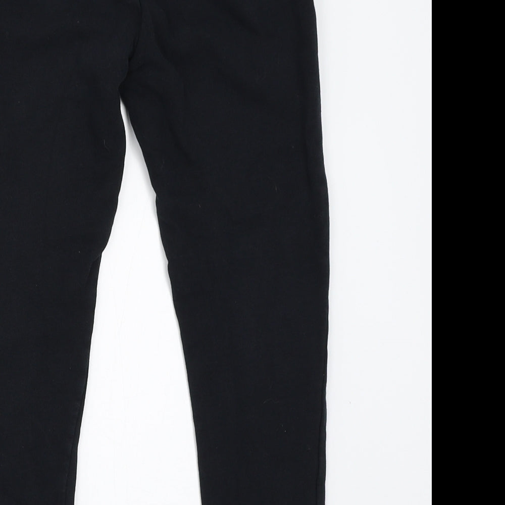 Pep&Co Girls Black   Jogger Trousers Size 8-9 Years
