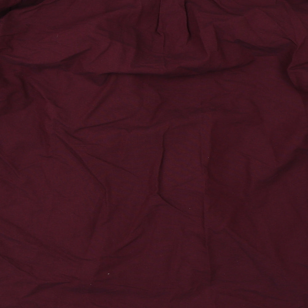 NEXT Mens Red    Button-Up Size L