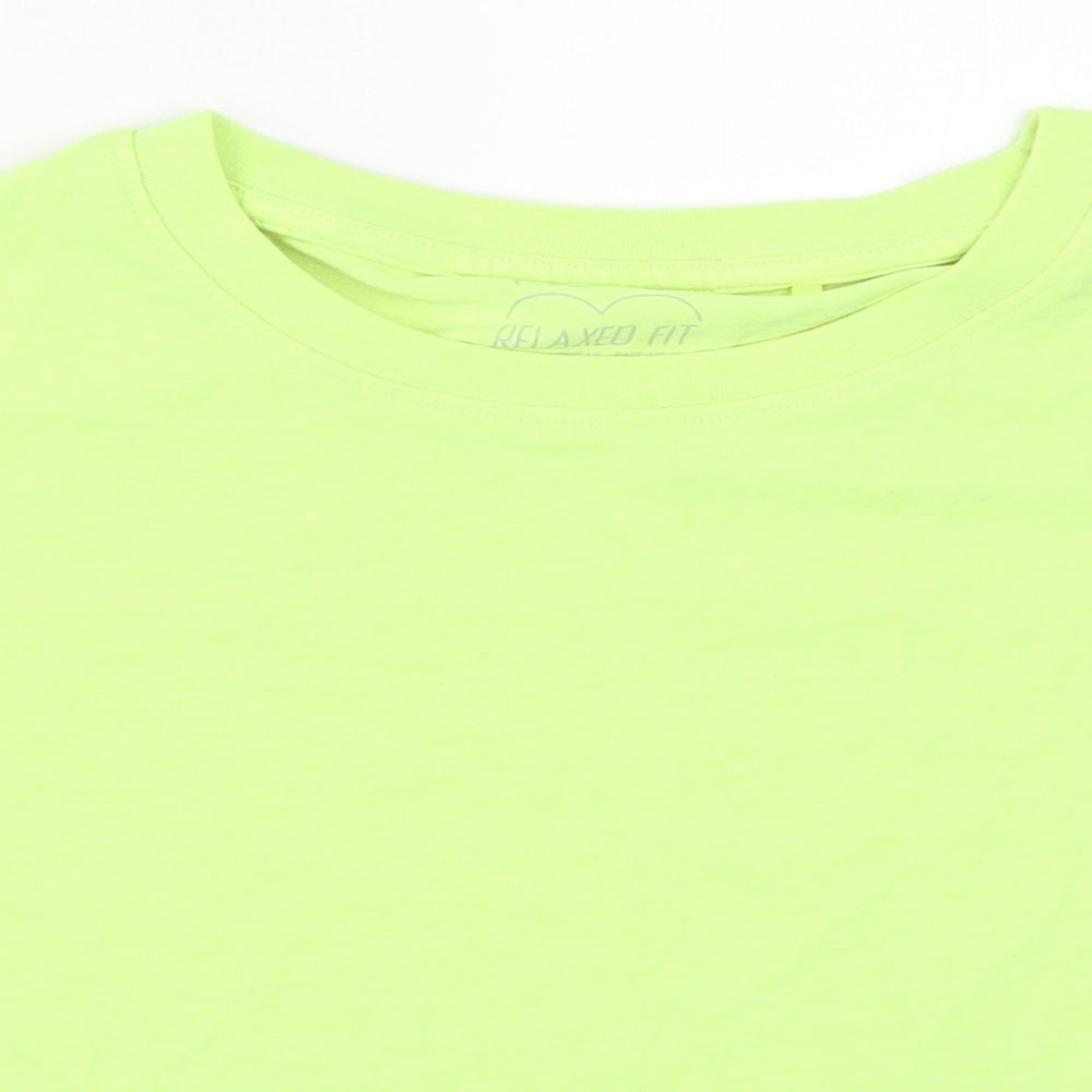NEXT Girls Green   Basic T-Shirt Size 10 Years