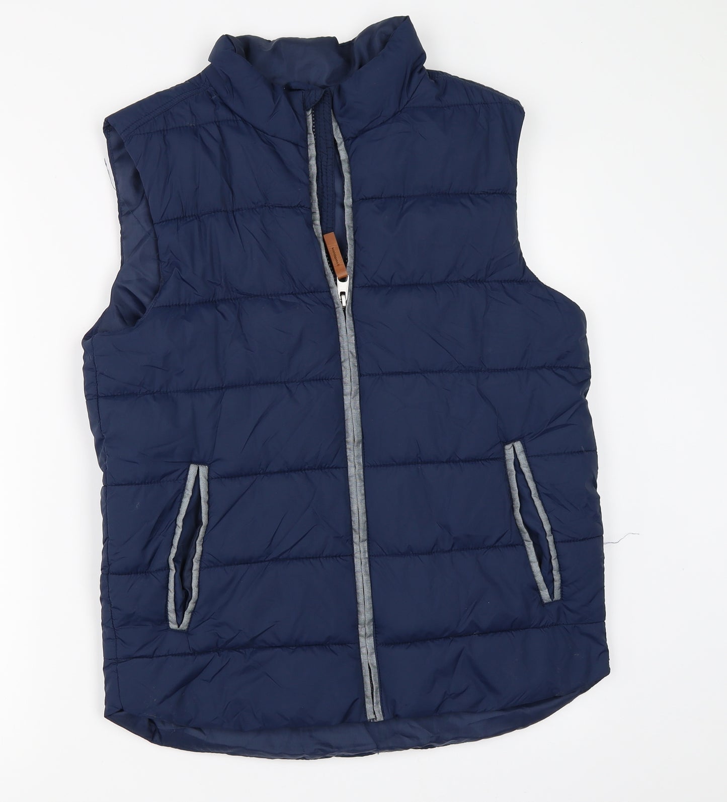 H&M Boys Blue   Gilet Coat Size 12-13 Years