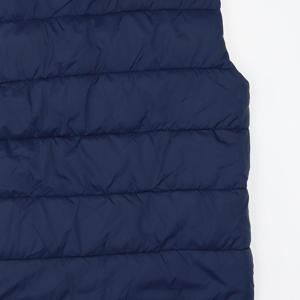 H&M Boys Blue   Gilet Coat Size 12-13 Years