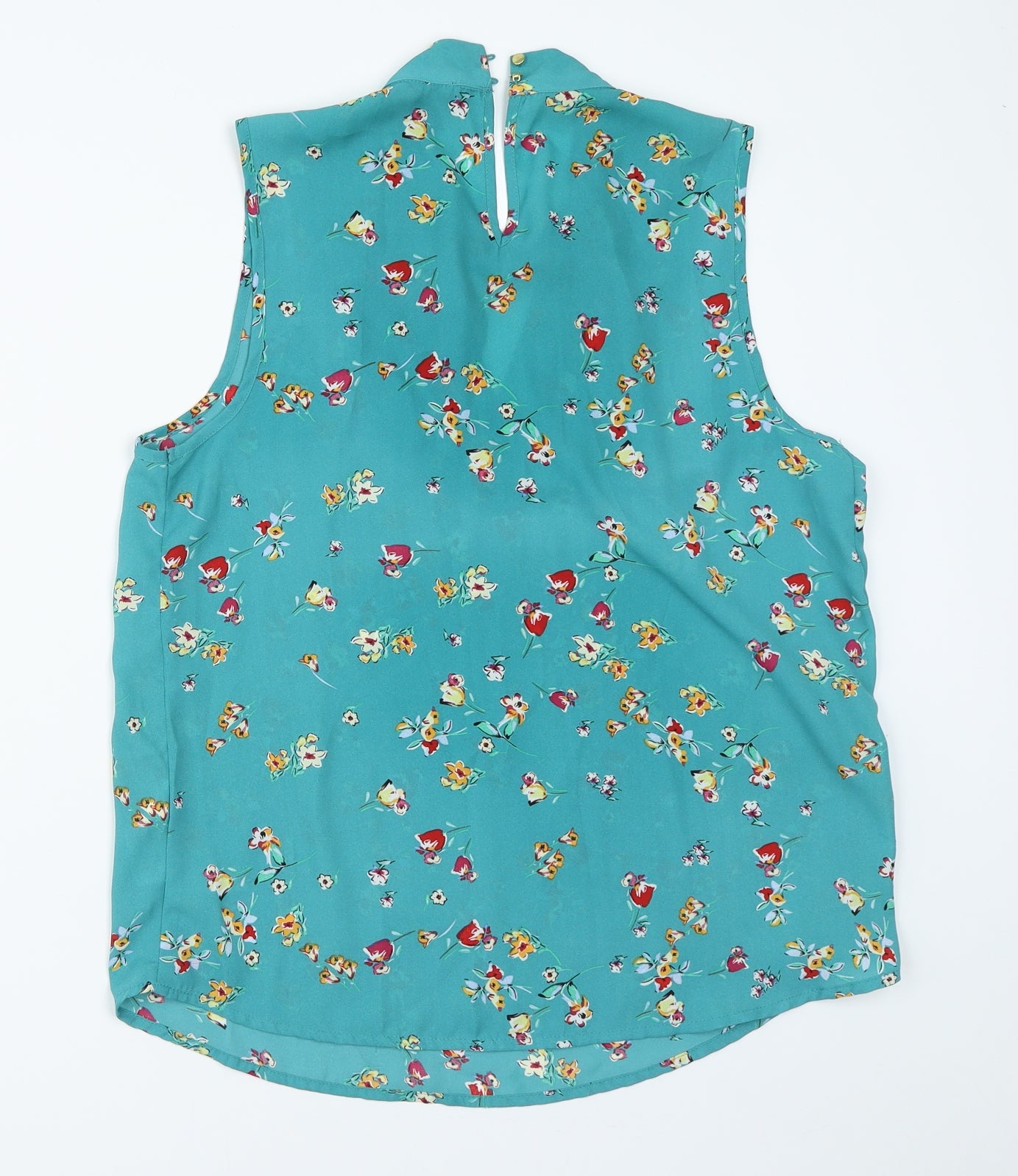 Primark Womens Blue Floral  Basic Blouse Size 12
