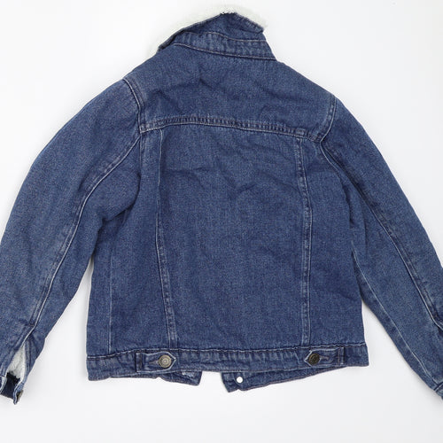 George Boys Blue  Denim Jacket  Size 8-9 Years