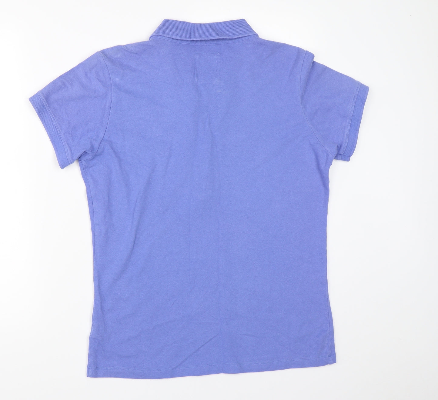 Crew Clothing Womens Purple   Basic Polo Size 16