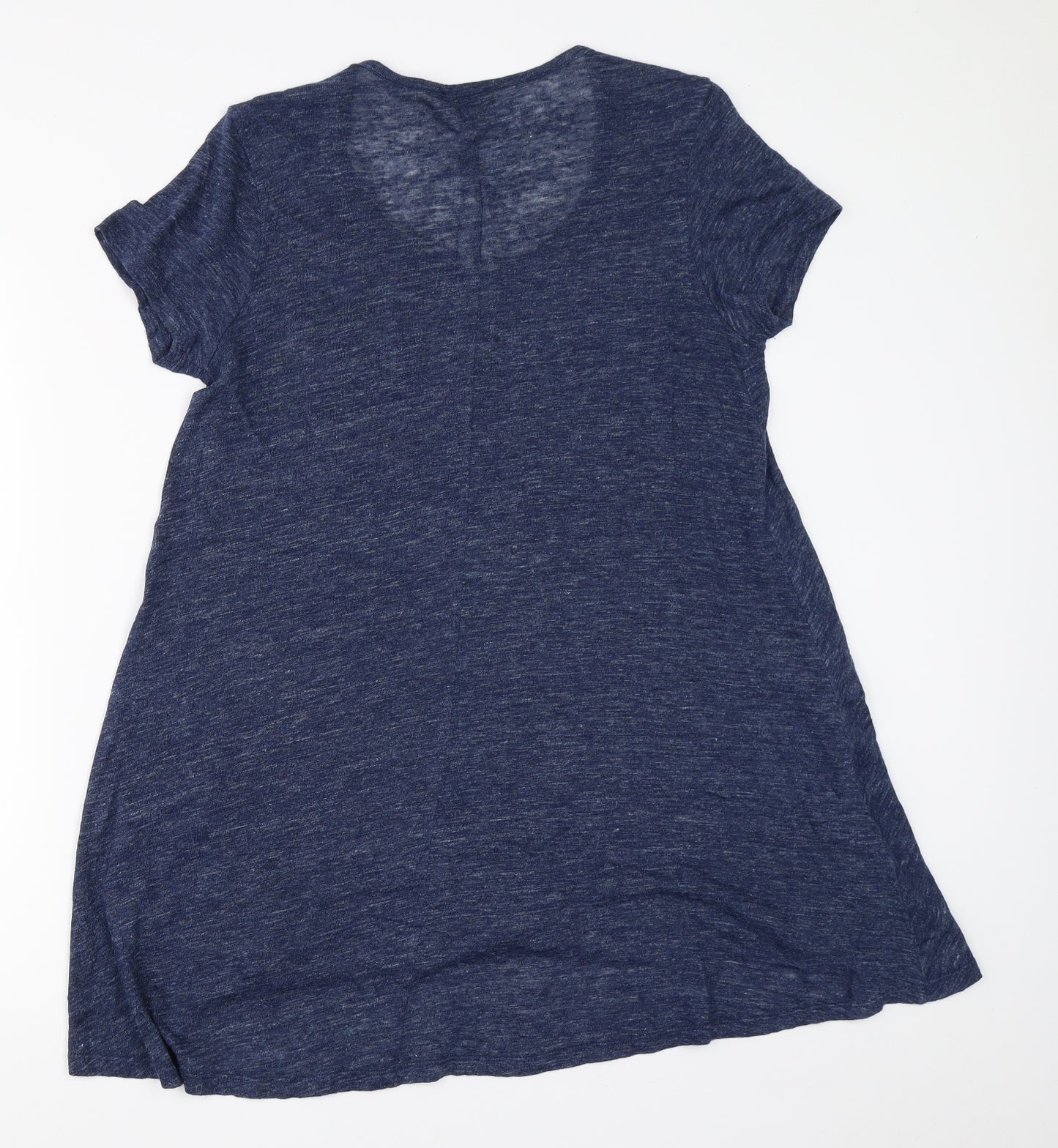 The White Company Womens Blue   Basic T-Shirt Size M