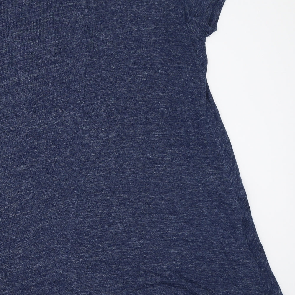 The White Company Womens Blue   Basic T-Shirt Size M