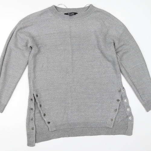 Tango Womens Grey   Pullover Jumper Size M