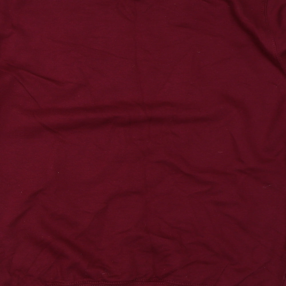 All We Do is Mens Red   Pullover Sweatshirt Size M  - christmas