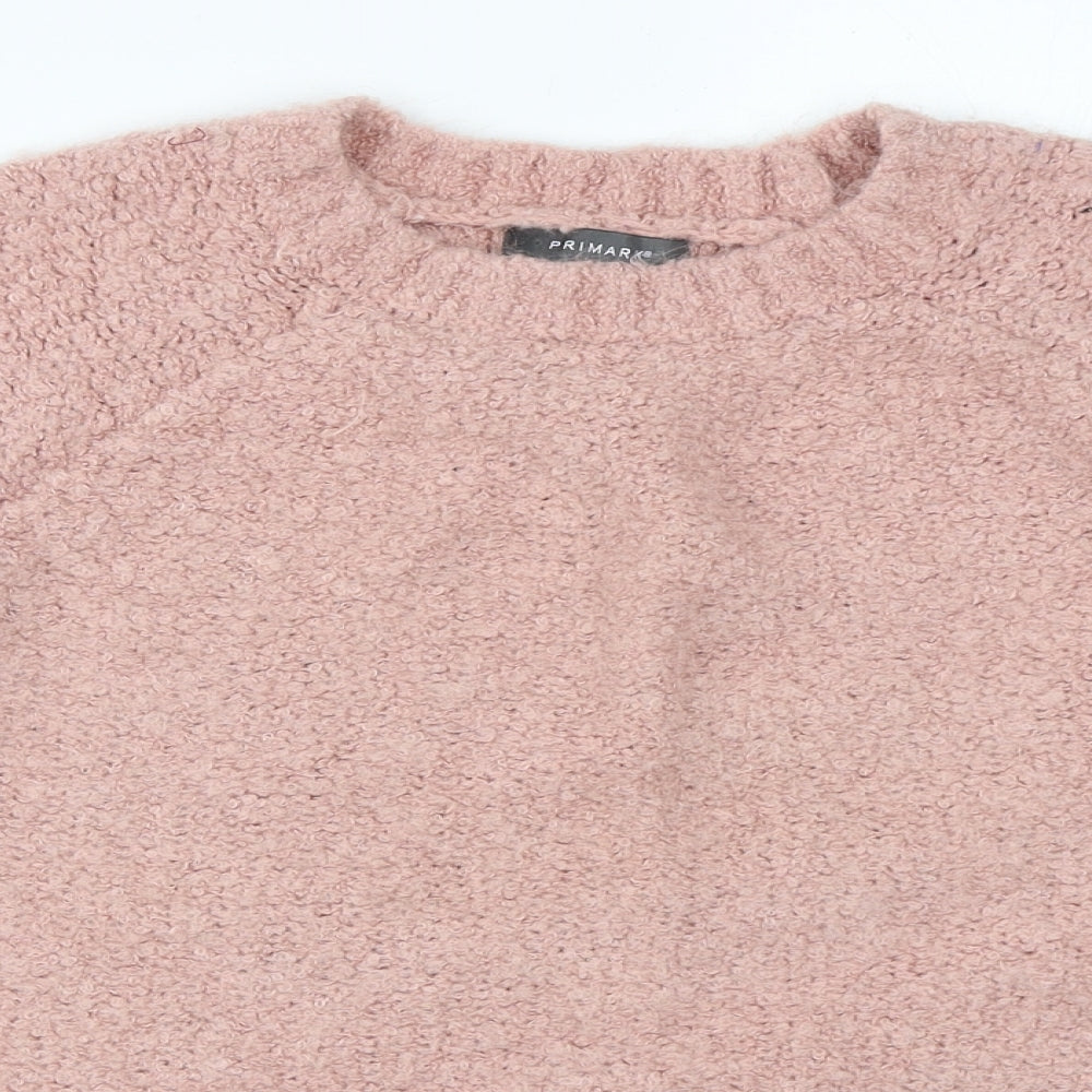 Primark Womens Pink   Pullover Jumper Size M