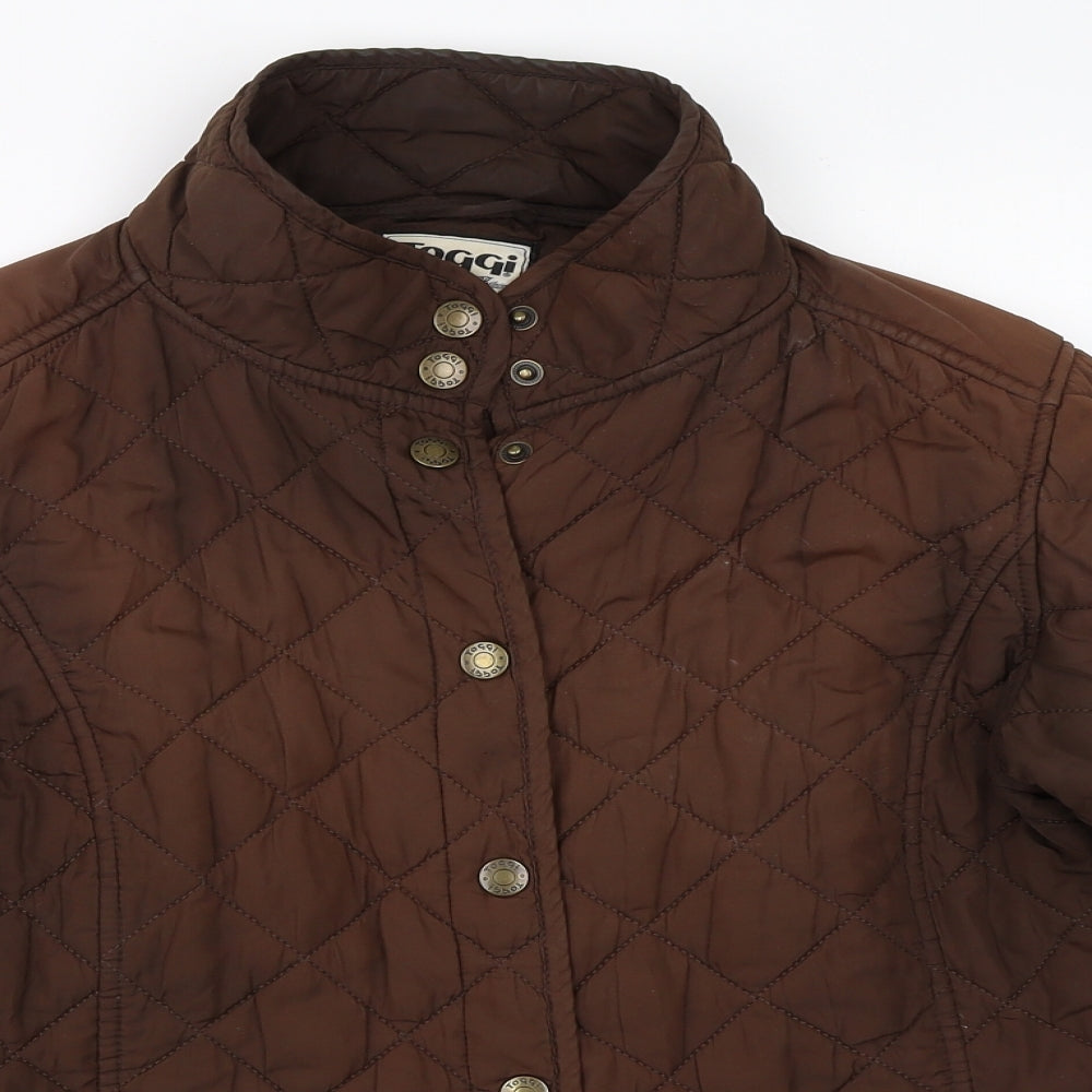 Toggi Womens Brown   Quilted Coat Size 14