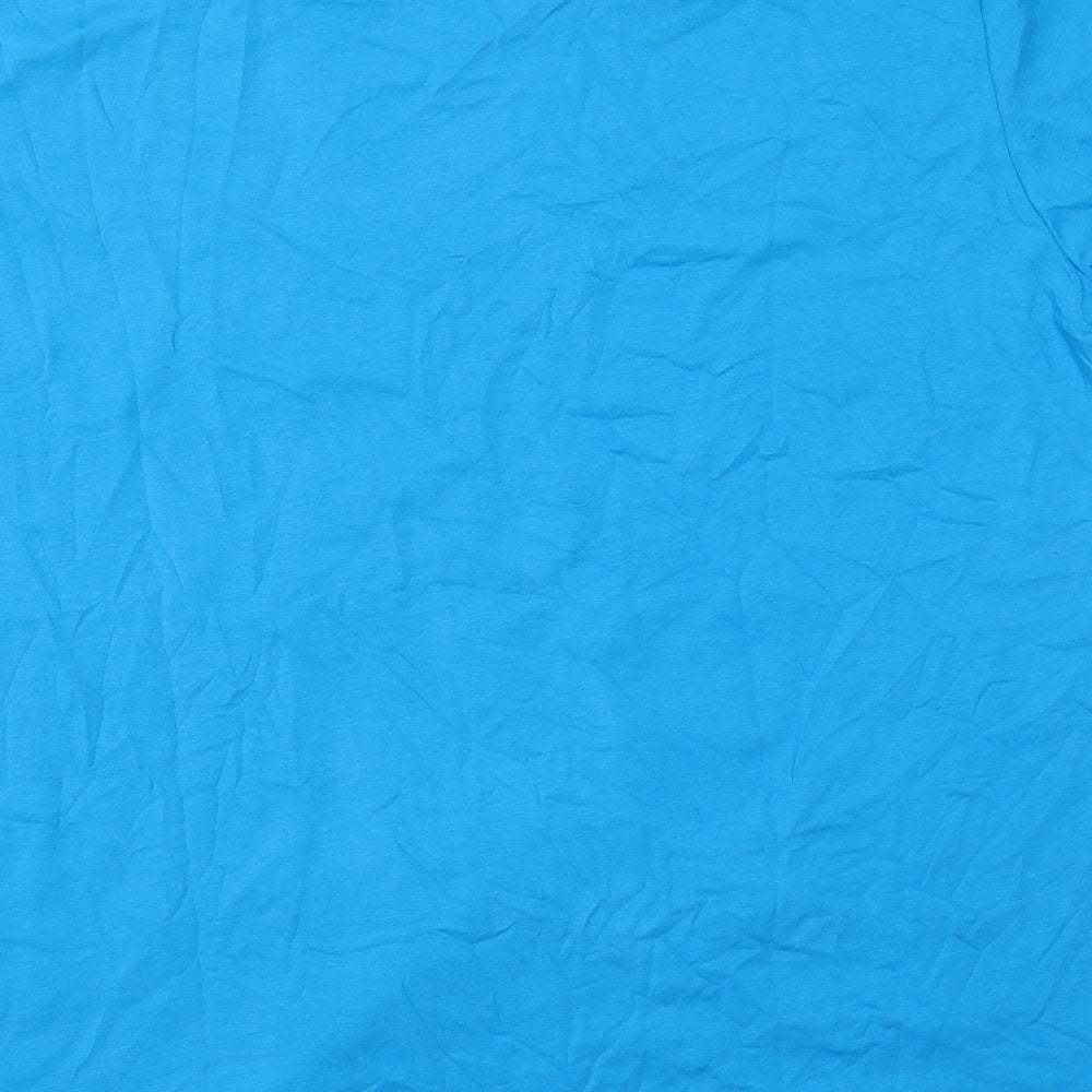 Preworn Mens Blue    T-Shirt Size 40