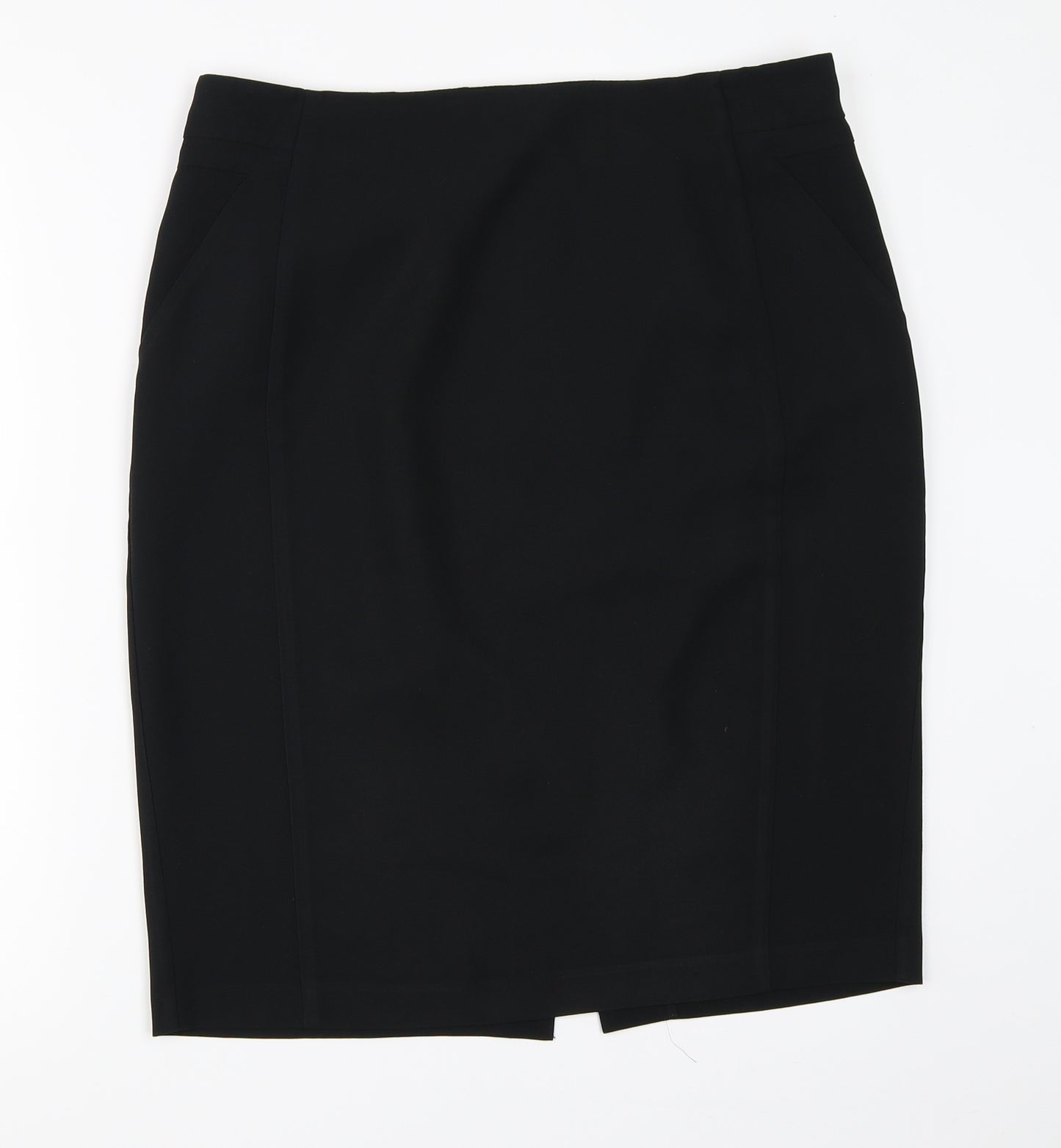 Dorothy Perkins Womens Black   Straight & Pencil Skirt Size 14