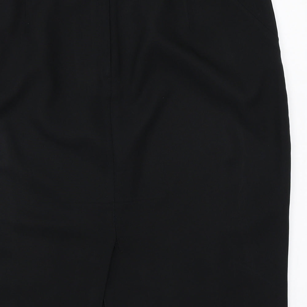 Dorothy Perkins Womens Black   Straight & Pencil Skirt Size 14